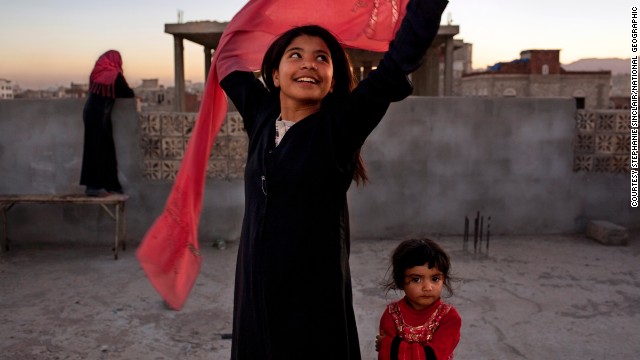 Stephanie Sinclair traveled to Yemen for an assignment on child brides. Here, she captures Nujood Ali and her younger sister, a few of years after 10-year-old Ali fled an abusive husband in his 30s.