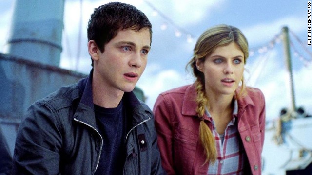 The first "Percy Jackson" adaptation, based on Rick Riordan's popular series, came out in 2010 and fans were struck by serious deviations from the original plot and even the hair color change for a main character, Annabeth. "Percy Jackson: Sea of Monsters" continued the franchise in summer 2013 and gave Annabeth (played by Alexandra Daddario) back her original blond hair. Also pictured: Logan Lerman as Percy Jackson.