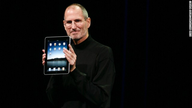 Apple CEO Steve Jobs introduced the first iPad to the world on January 27, 2010, in San Francisco. It created a new market for portable tablet computers, which have changed the way we consume video and other content on the go.