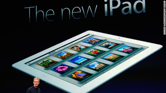 Apple CEO Tim Cook announced the third generation of the iPad on March 7, 2012 in San Francisco. But instead of labeling it iPad 3, Apple confused some by calling it simply, "the new iPad." 