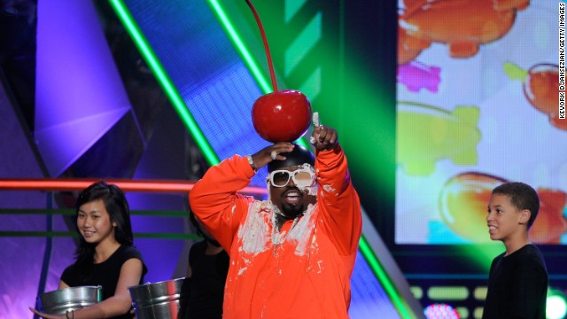 Green performs onstage at Nickelodeon's 25th Annual Kids' Choice Awards on March 31, 2012, in Los Angeles.