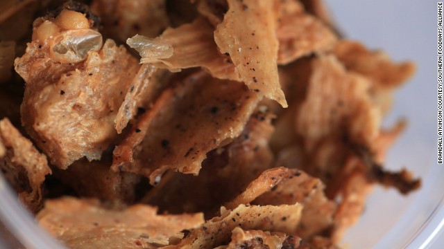 Chicken skins are the new pork rinds. Discuss.