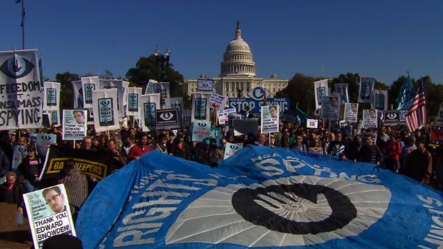 Anti-NSA rally targets Washington