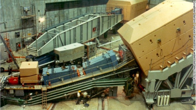 ... Accelerator Center (pictured), when scientists observed Up and Down