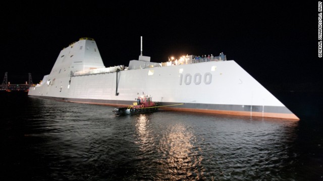 The Navy had planned to spend up to $20 billion to design and deliver seven DDG-1000 destroyers. But cost overruns cut production to three ships.