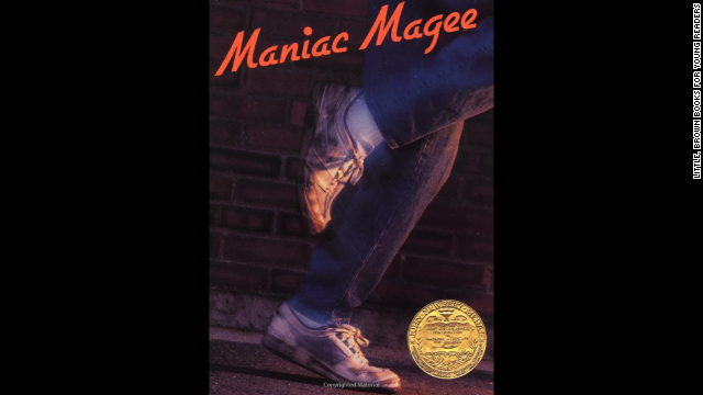 Author Jerry Spinelli won the 1991 Newbery Medal for "Maniac Magee," the story of a homeless teen. "It was one of my favorite books as a kid and deals with issues like diversity, racism, homelessness and bullying. Plus, it's just a fun book," one reader said.