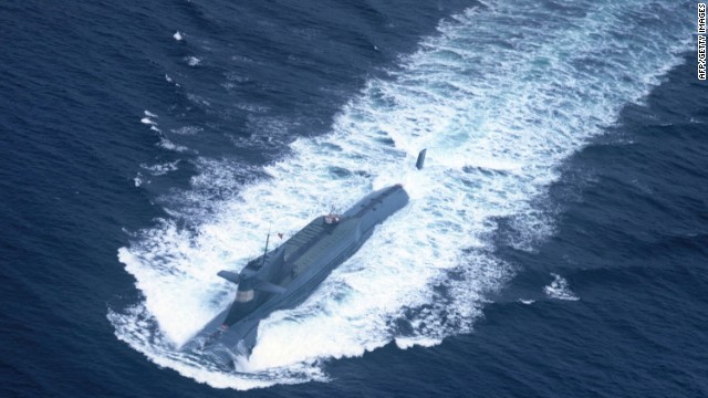 Beijing has put its nuclear-powered submarine fleet on public display in recent days, as this undated image shows.