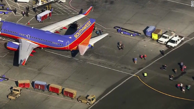 A "ground stop" has been issued for planes scheduled to arrive at the airport, the Federal Aviation Administration said. Flights destined for the airport will be held at their departure point.