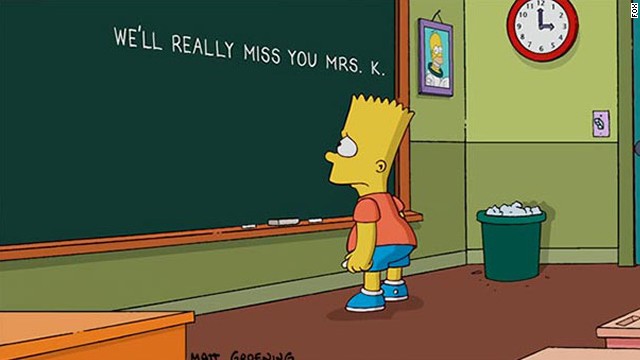 'Los Simpson' rinde homenaje a Marcia Wallace