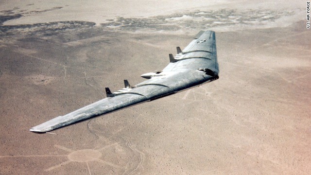 The Northrop YB-49 was not considered stealth aircraft, but its "strategic bomber" design set the foundation for the B-2 Spirit, a future stealth bomber.