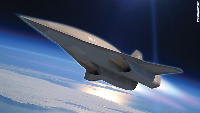 Lockheed engineers are <a href='http://www.cnn.com/2013/11/05/tech/innovation/new-spy-plane/index.html'>developing a hypersonic aircraft</a> that will go twice the speed of the SR-71 Blackbird, which goes three times the speed of sound. That aircraft, seen in this photo illustration, is called the SR-72 or "Son of Blackbird." Take a look through the gallery to see other stealth and spy planes.