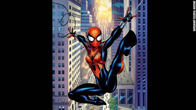 May Parker, Spider-Girl. First appearance in 1998. Marvel Universe. 