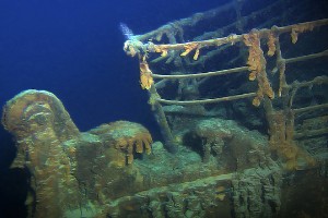 1. Descenso al naufragio del Titanic, Océano Atlántico