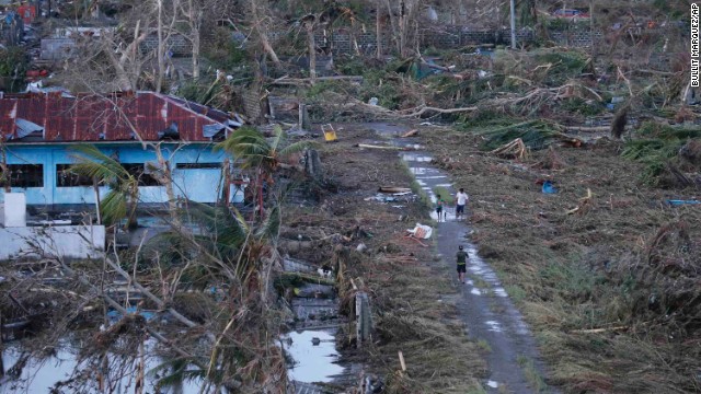Tacloban on November 9