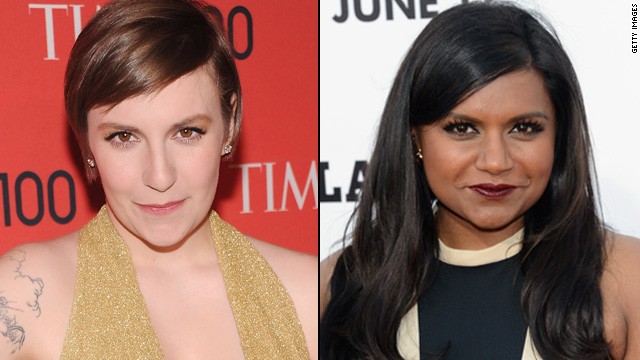 Lena Dunham interviewed fellow actress Mindy Kaling. 