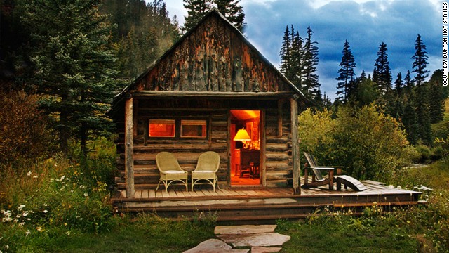 The Rockies, a Colorado mining town, a mountain hideaway with log cabins and incredible views, <strong>The Dunton Hot Springs</strong> resort is a "year-round alfresco spa haven" thanks to its hot springs, and took the top spot for best outdoor setting. 