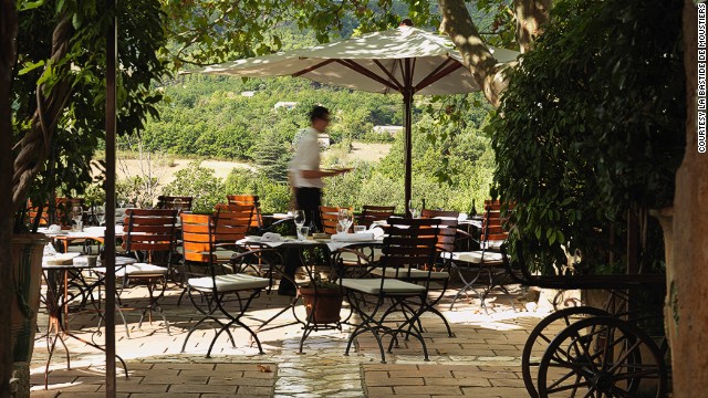 The owner of <strong>La Bastide de Moustiers</strong>, located inside an inn in Provence, France, has been awarded more Michelin stars than any other chef in the world, and serves up "show-stopping" food, according to the judges in the Best Hotel Restaurant category. The restaurant "is a love poem to the surrounding area, a gastronome's daydream that showcases the finest local produce in a daily changing menu of delectably inventive dishes." 