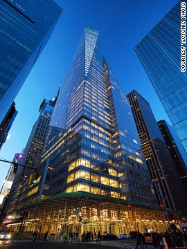 Architects: Cook + Fox Architects, LLP; Adamson Associates.<!-- -->
</br>The Bank of America Tower is named after the largest bank in the U.S.A.<!-- -->
</br>The skyscraper was officially the second-tallest building in New York until the topping-out of One World Trade Center in May 2013.