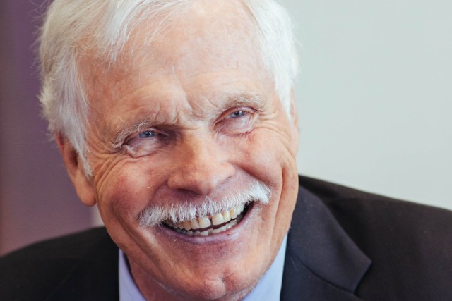 Ted Turner founded CNN, the first 24-hour cable news network, in 1980.