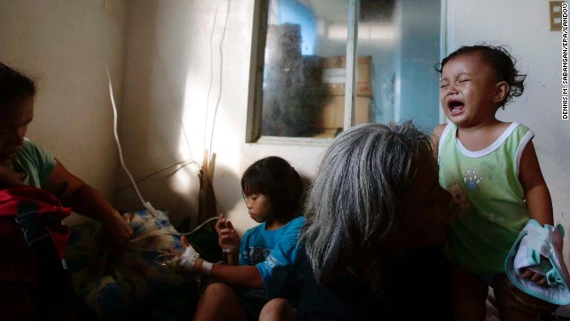 Without Phones Typhoon Victims Turn To Tv To Tell The Worst Of News