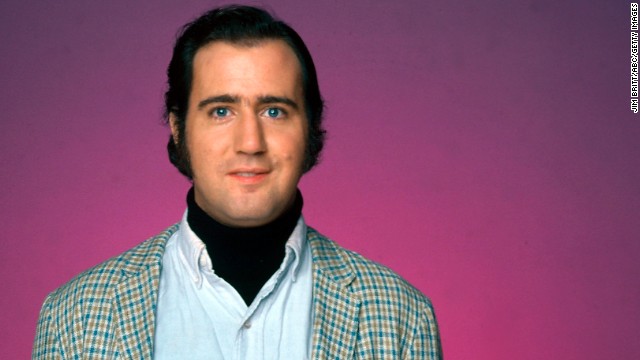 Andy Kaufman, the comedian who wasn't a comedian, as Latka Gravas on ABC's television show, "Taxi," one of his best-known roles, in 1978. Kaufman's death in 1984 has fueled many conspiracy theories to the effect that the actor faked it. Take a look back at his life cut short. 