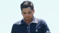 Australian Jason Day was out on the course at Royal Melbourne on Monday.