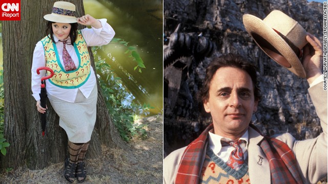 "Erdaniella" got together with some female friends in Budapest, Hungary, last summer to do a photo shoot as all 11 Doctors. She chose Sylvester McCoy's Seventh Doctor. "He is one of my favorites for his gamesmaster way of dealing with things." 