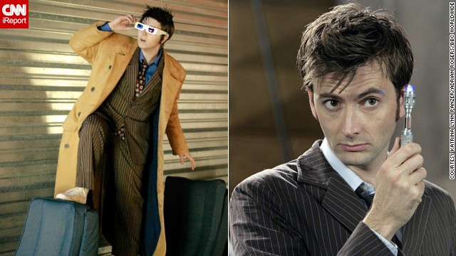 David Tennant is a favorite of new "Doctor Who" fans, and Katrina Lynn Panzer has made something of a reputation playing him. He "reminded me of myself. I quickly realized it wasn't just his enthusiasm or his tendency to use furniture in unconventional ways. He also had the anxiety and mood swings I've experienced most of my life."