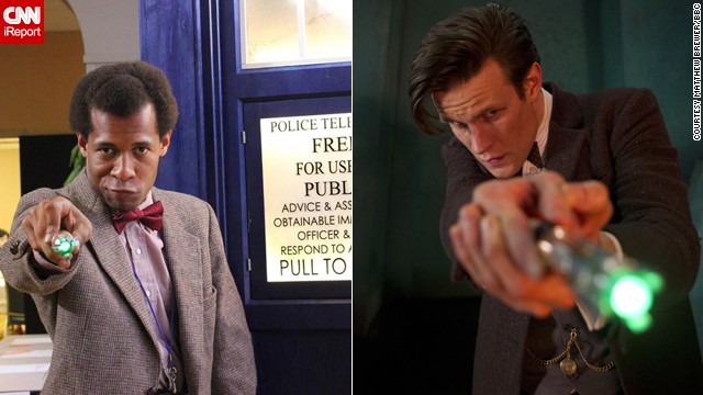 The current Doctor, the Eleventh portrayed by Matt Smith, is a favorite of Matthew Brewer. "The one from the new series is the one I actually followed from his beginning: the raggedy, bow-tied, tweedy, floppy-haired, childlike, fish finger and custard loving, fez wearing, very curious ... Eleventh Doctor. Since his start in 2010, I really followed his run down to the letter, I even have three Eleventh sonic screwdrivers."