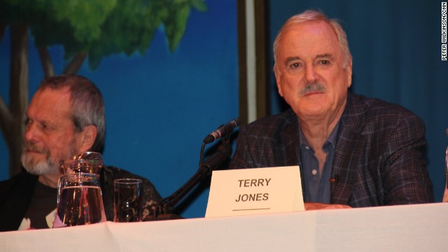 Terry Gilliam, left, will be designing new animations for the show, but John Cleese said the poor state of his hips and knees would prevent him from performing the "Ministry of Silly Walks" sketch.