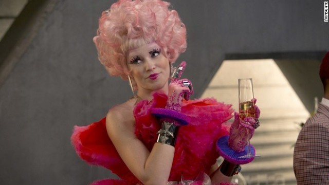 <strong>Special Skill:</strong> Punctuality; positive reinforcement
<strong>Shining Moment:</strong> "Chins up, smiles on!" Effie is nothing if not concerned with appearances, but it's the cracks in her veneer in "Fire" that make the character truly shine.