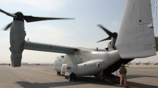 The planes have been used by the U.S. marines since 2007 and are currently in action helping humanitarian efforts in the Philippines.