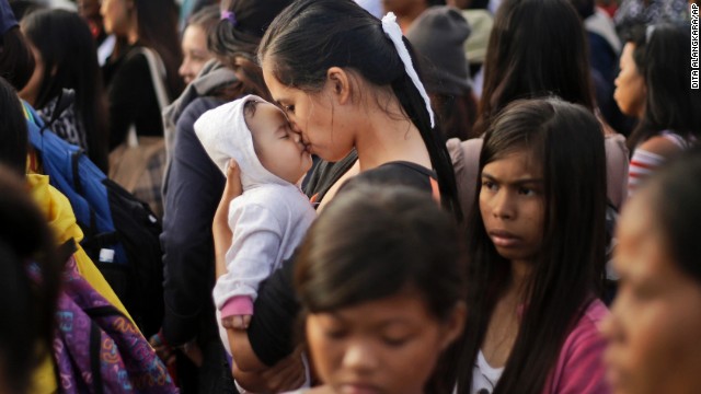 Without Phones Typhoon Victims Turn To Tv To Tell The Worst Of News