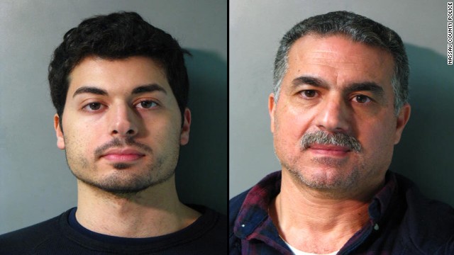 Karim Jaghab and his father, Nabil Jaghab, are accused of planning to cash a lottery winner's $1 million scratch-off ticket.