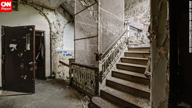 The photographers declined to provide a specific location for most of the sites they visited, including this asylum in upstate New York, citing "exploring ethics."