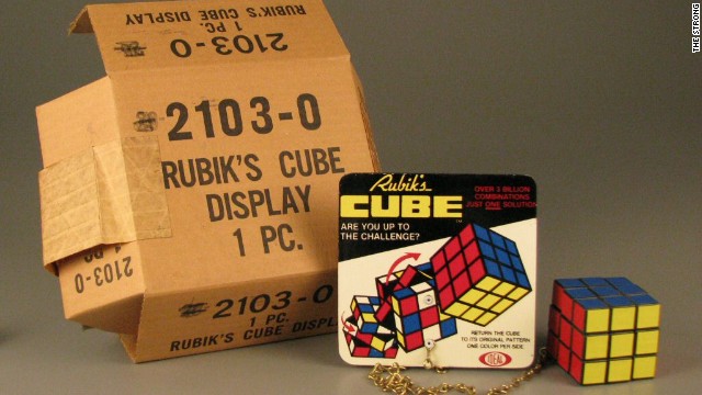 "In the 1980s, there were few greater presumed indicators of intelligence than the speed with which one could solve the Rubik's Cube," Byrne writes in "Toy Time." Named for its creator, Hungarian Erno Rubik, the cube was the first puzzle that stayed in place while it was being solved, and few were able to resist the challenge. It became a global phenomenon after debuting in the United States in 1980, selling more than a million units in that year alone.