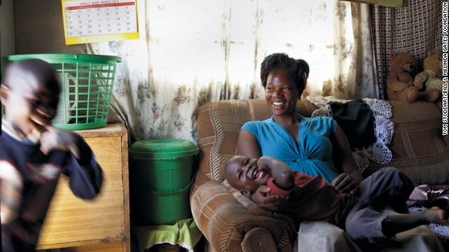 Today, about 80% of Zambians who need HIV treatment are receiving it. Linda Phiri, 29, began treatment five years ago and has since given birth to two children who are free of HIV. 