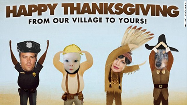 Happy Thanksgiving and Hanukkah! Love, the Internet