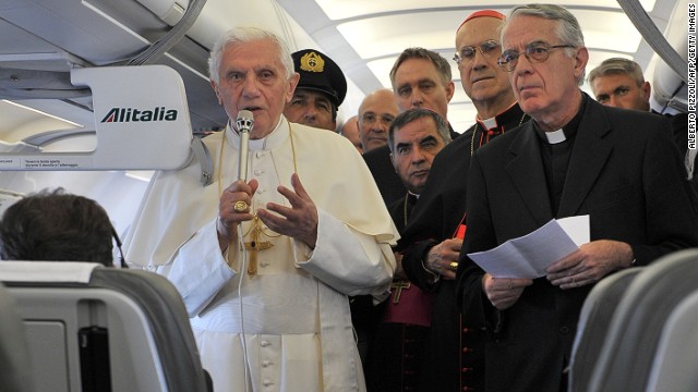 Sitting next to the Pope would be an honor. For everyone else, please leave the religious evangelism at the gate.