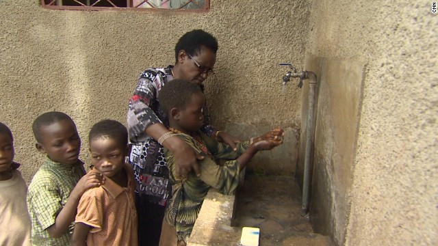 Christine Ntahe is a children's advocate and radio broadcaster in Burundi known as "Mama Dimanche" ("Mama Sunday").