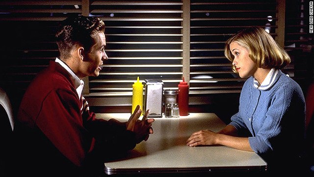 Walker and Reese Witherspoon in "Pleasantville."