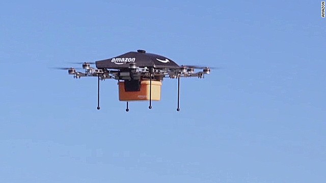 dron de amazon