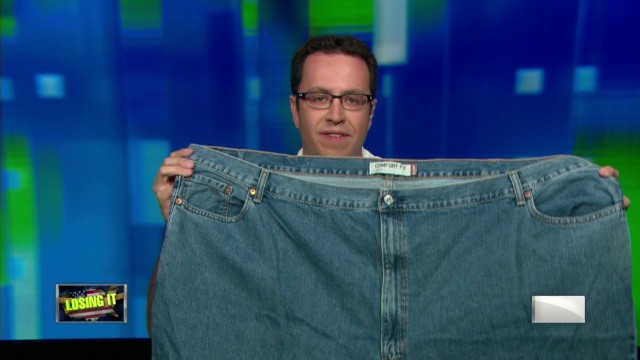 Subway icon Jared Fogle shows off his famous "fat pants" – Piers Morgan