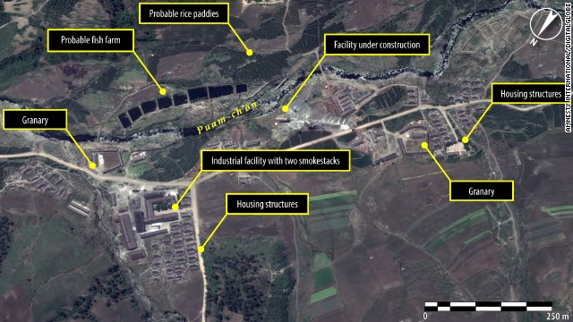 In June 2010, an image of the political prison camp known as Kwanliso 16 shows a new facility under construction.