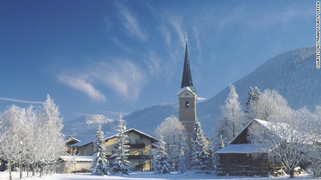 From your base in the cozy Austrian village of Kirchdorf, a Christmas or New Year's holiday allows for days of skiing the slopes of Austria's Tyrol.