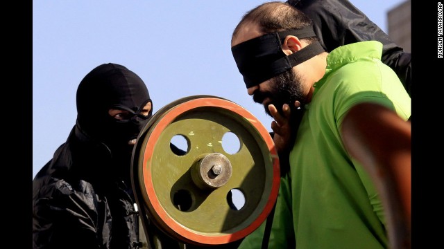 <strong>January 24:</strong> A 29-year-old man, convicted of being part of a gang that carried out burglaries, has three fingers amputated in a public square in Shiraz, Iran. The man's sentence also included three years in prison and confiscation of his property.