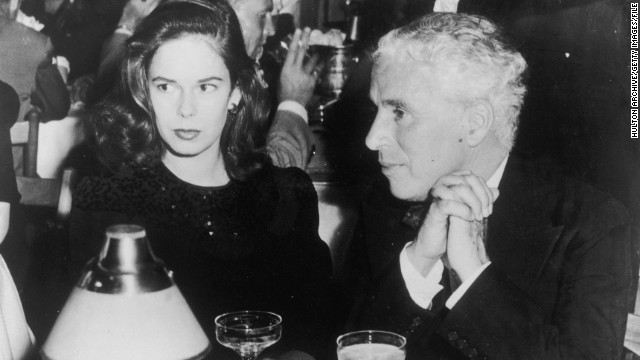 After leaving the U.S. in the 1950s and moving to Switzerland with wife Oona O'Neill (pictured), Chaplin ordered many of his outtakes to be destroyed. The couple remained married until his death in 1977 and had eight children.