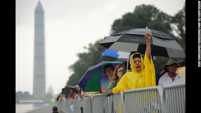 <strong>August 28:</strong> The "Let Freedom Ring" celebration commemorated the 50th anniversary of the March on Washington, a pivotal moment in the civil rights movement.