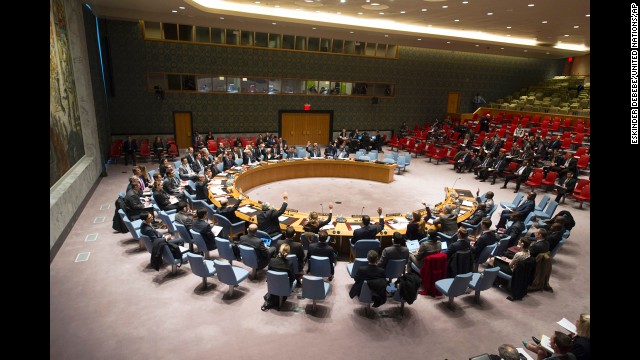 The U.N. Security Council votes Thursday, December 5, to authorize increased military action in the Central African Republic. The resolution, put forward by France, authorizes an African Union-led peacekeeping force to intervene with the support of French troops.