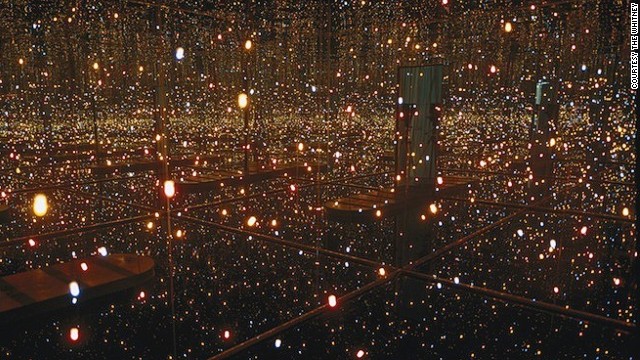 The Whitney recently showed <i>Fireflies on the Water</i> (2002), another of Kusama's infinity rooms